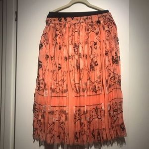 Diesel cotton chiffon bandana print skirt.  Size S